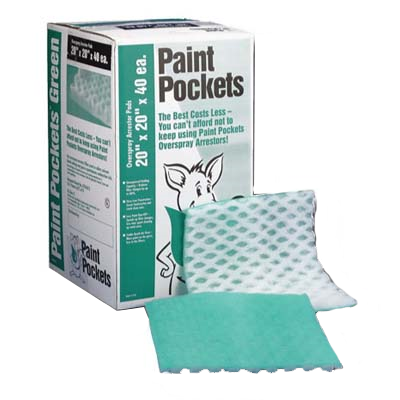 Paint Pockets, Pads & Bulk Media
